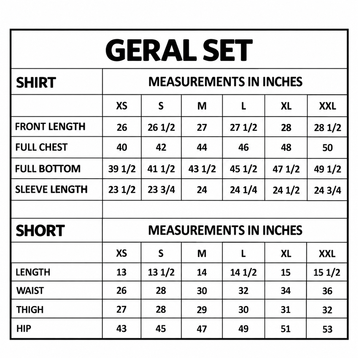 Geral Co-ord Set
