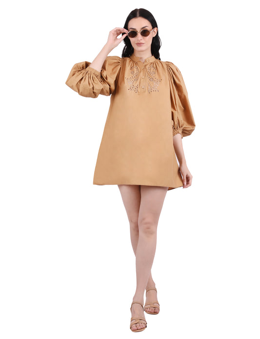 Vello dress (Beige)