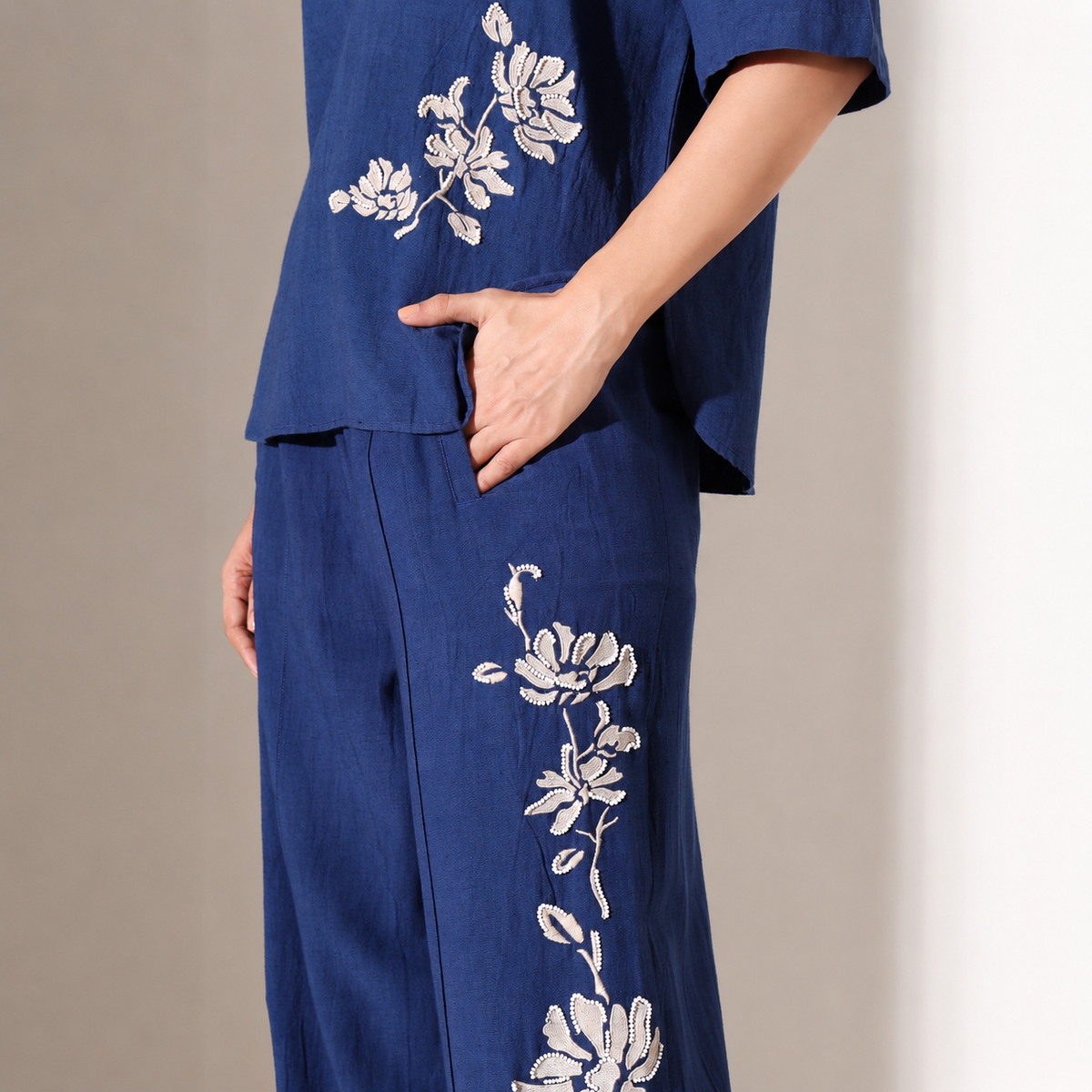 Mindy Co-ord Set | Blue Color
