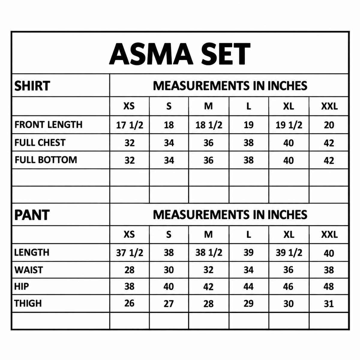 Asma Co-ord Set