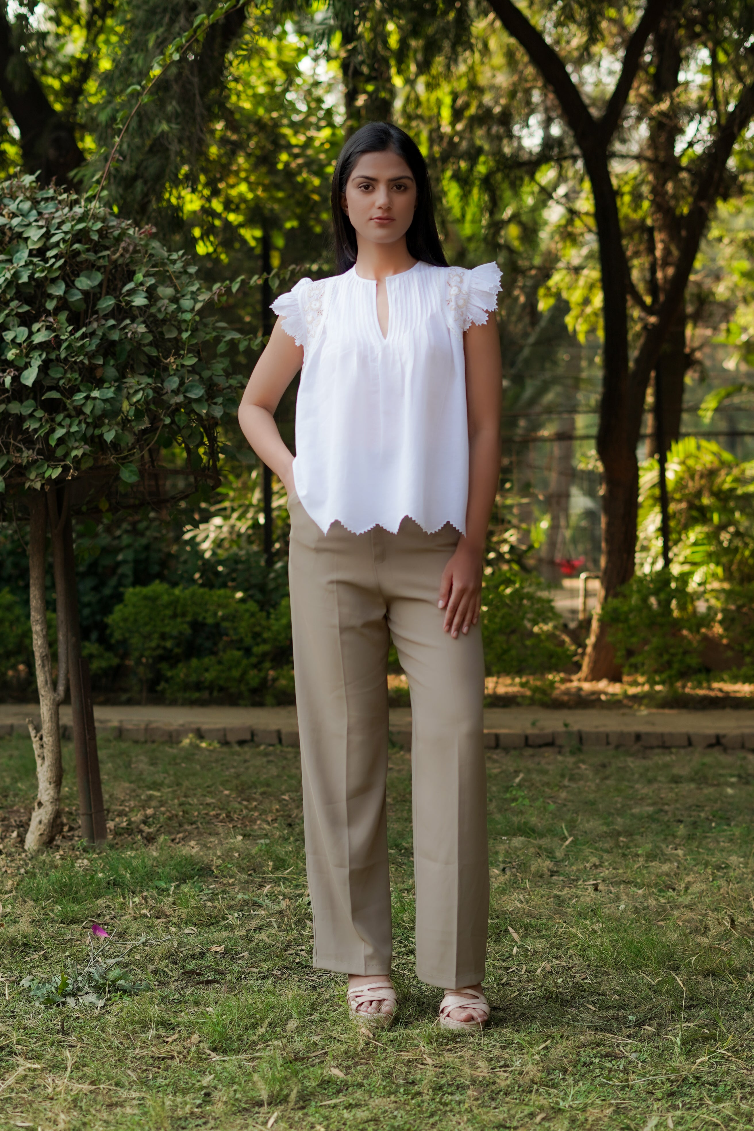 Celis Top (White)