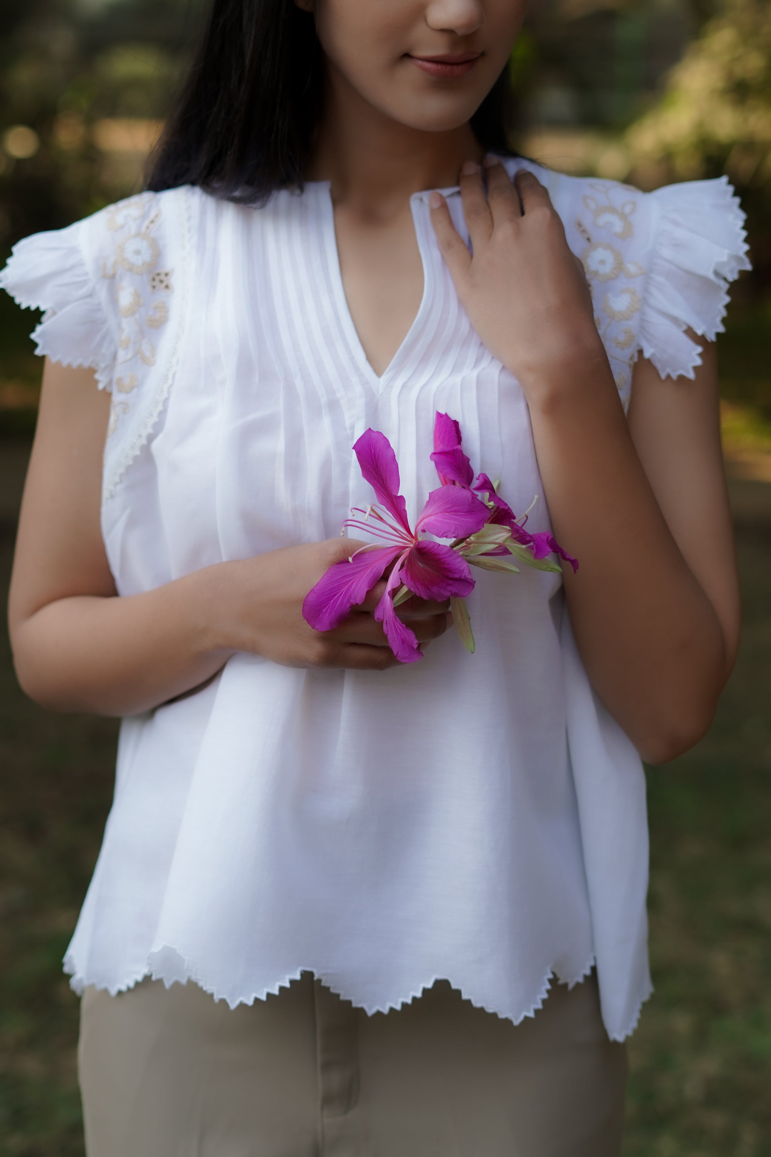 Celis Top (White)