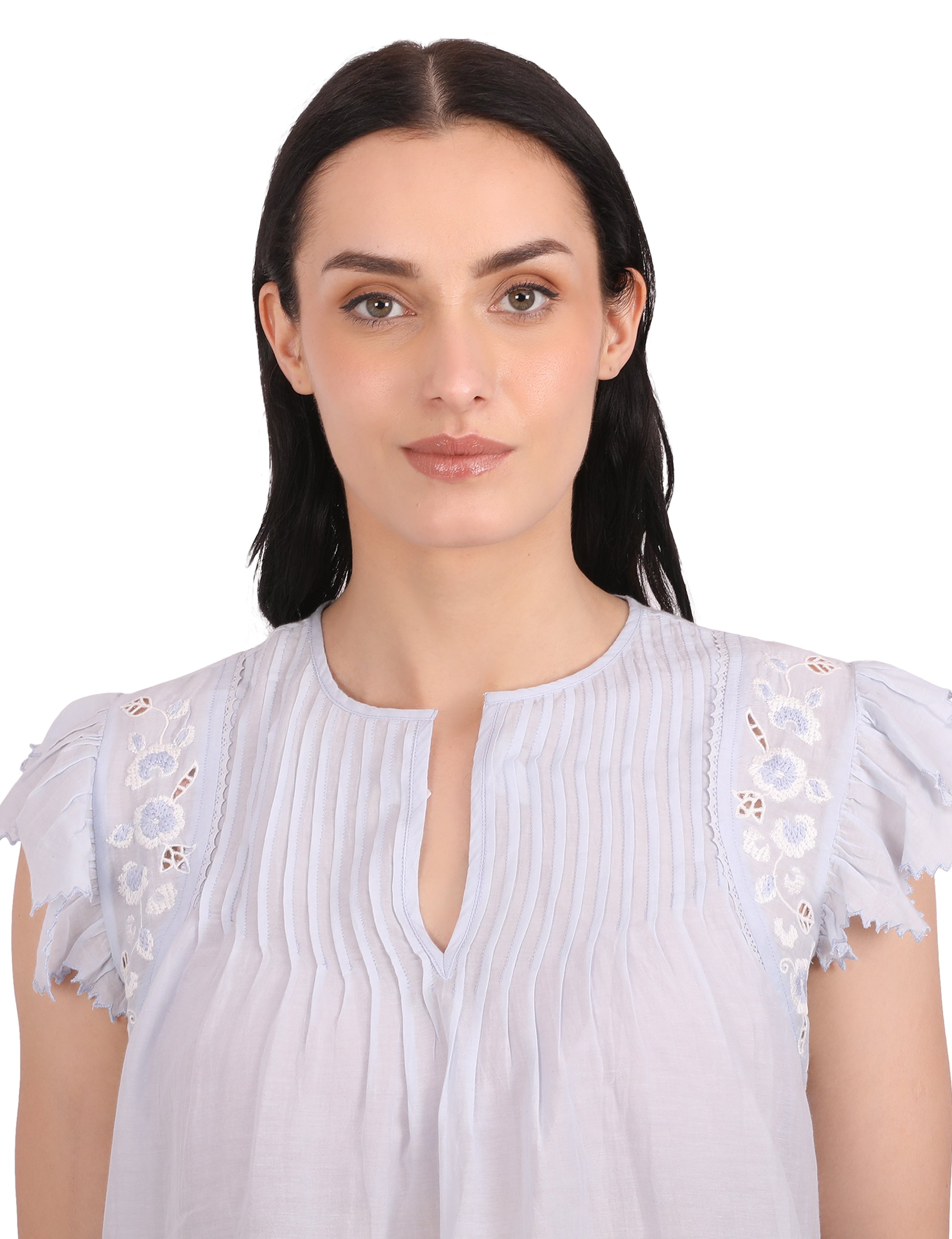 Celis Top (Light Blue)
